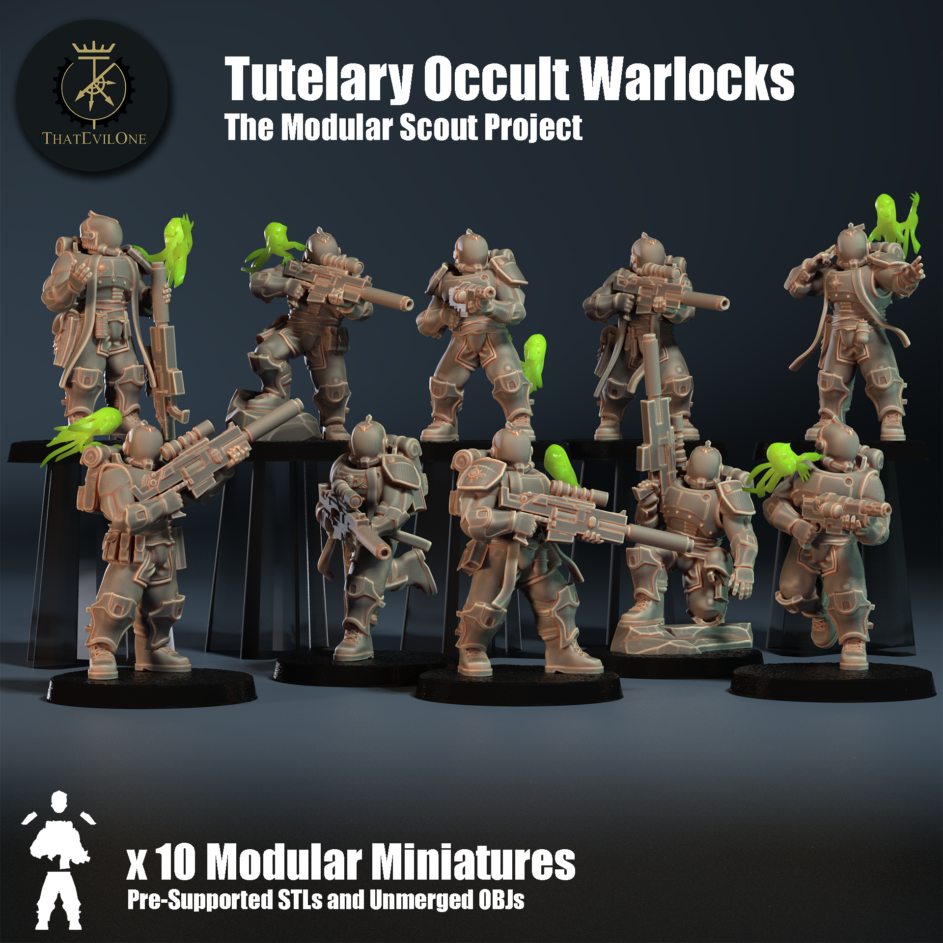 Modular Scout Warlocks - Presupported